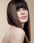 coiffure pour cheveux longs