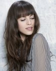 coiffure pour cheveux longs
