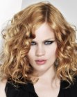coiffure longue sauvage