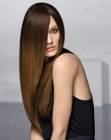 coiffure tr&egrave;s longue