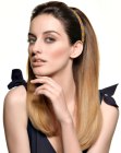 cheveux longs tendance - Tracey Hughes