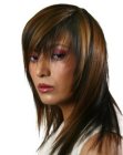 cheveux mi longs