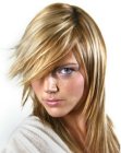 cheveux mi longs
