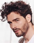 Coiffure moderne pour homme