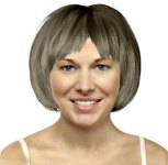 cheveux gris