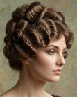 &Eacute;l&eacute;gante coiffure vintage