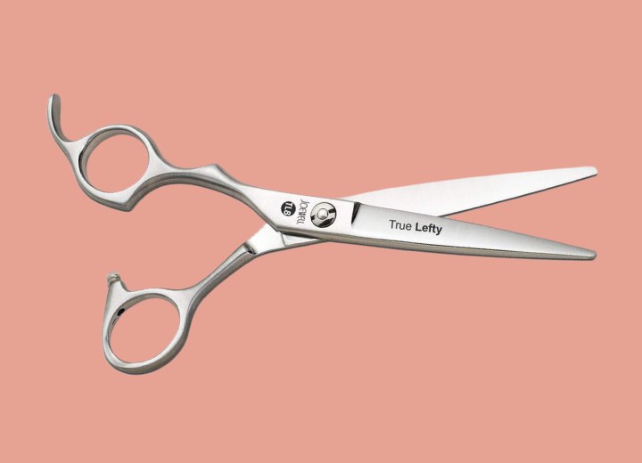 Ciseaux de coiffure gauchères