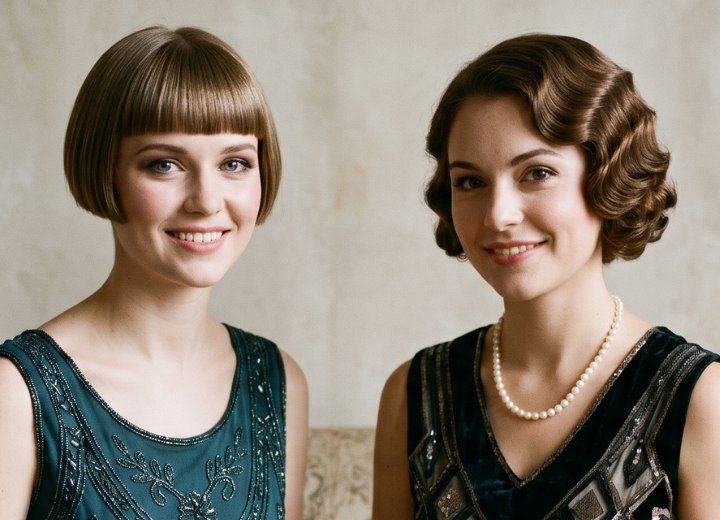 Coiffures des années 1920 pour femmes
