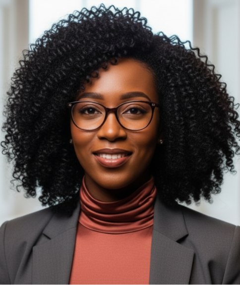 Coupe mi-longue volumineuse et bouclée