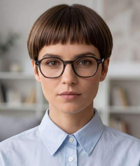 Coiffure courte audacieuse
