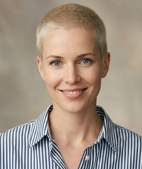 Tête rasée pour femmes