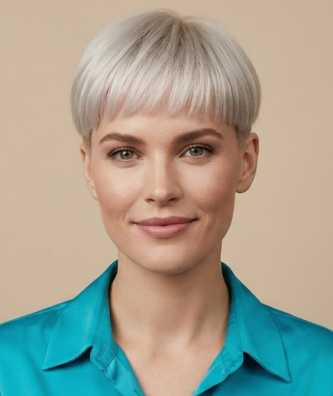 Coupe courte audacieuse et remarquable pour femme