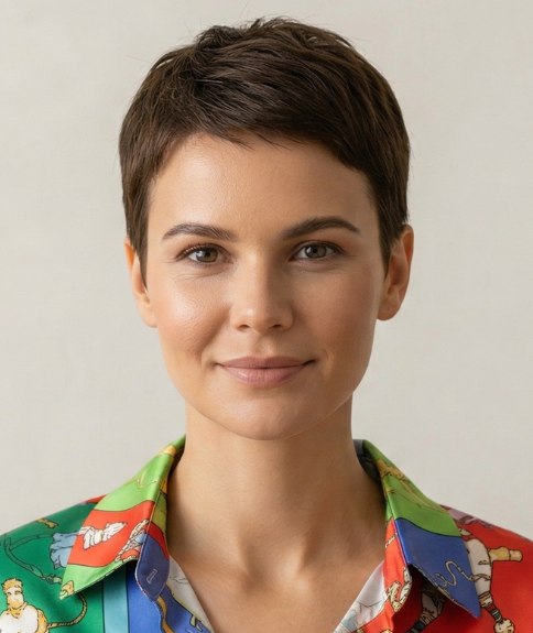 Coupe &agrave; la gar&ccedil;onne classique pour cheveux fonc&eacute;s