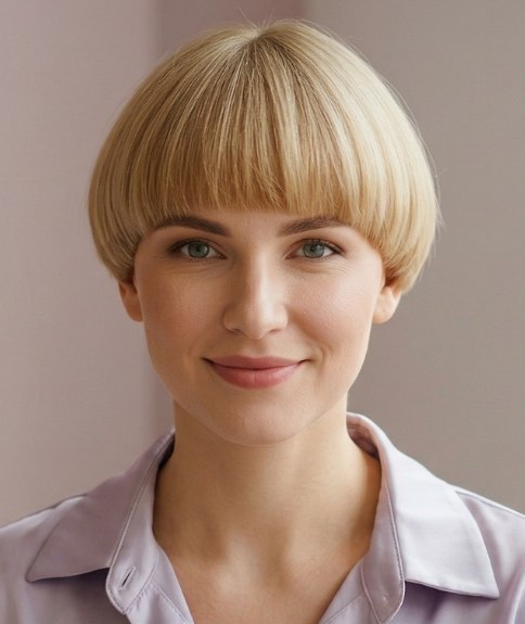 Coupe au bol chic et sophistiqu&eacute;e