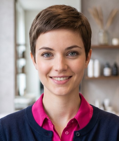 Cheveux courts classiques pour femmes