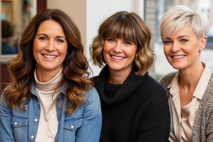 Coiffures pour femmes âgées – Looks pour les 50 ans et plus