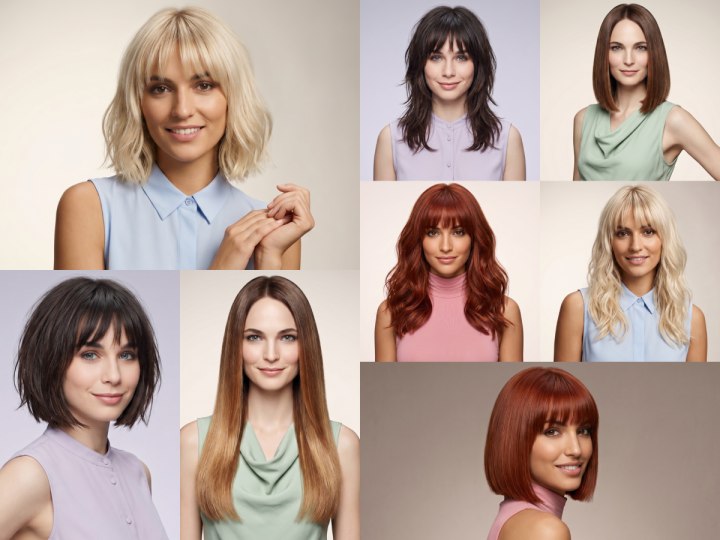 Coiffures pour le printemps