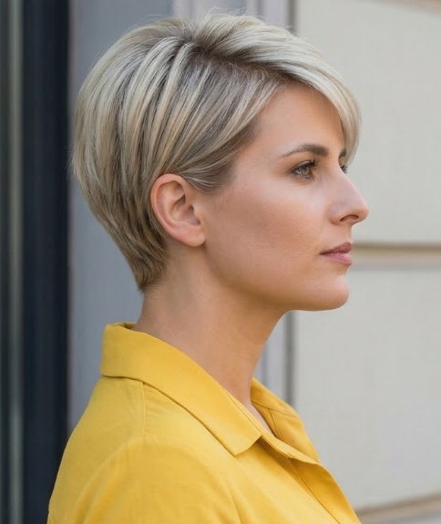 Cheveux tr&egrave;s courts mais modernes pour l&rsquo;&eacute;t&eacute;