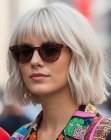 Carré blond platine