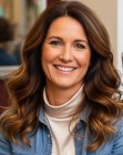 Cheveux au-delà des épaules pour femmes âgées