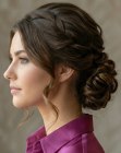 Chignon tress�