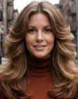 Cheveux longs et d&eacute;grad&eacute;s, ann&eacute;es 1970