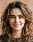 Cheveux grunge des ann&eacute;es 1990