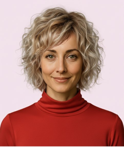 Carré moderne avec des couches créant de la texture