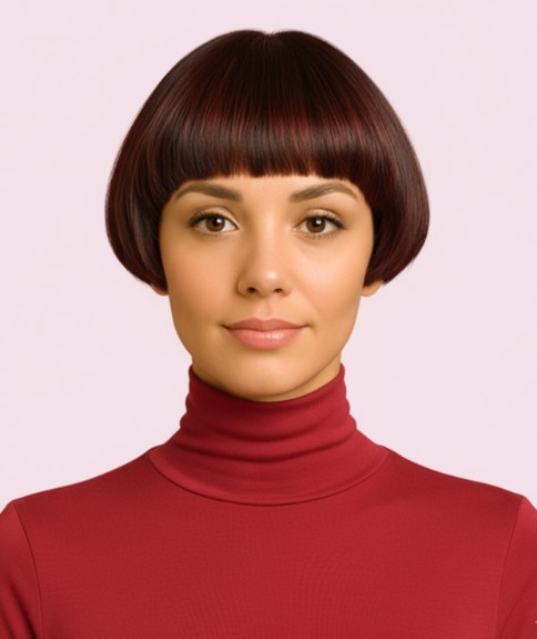 Coupe bol audacieuse à la forme arrondie