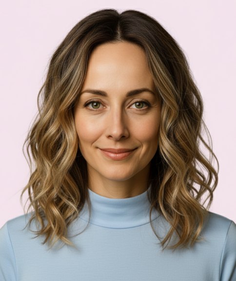 Longue coiffure ondulée effet sortie du lit