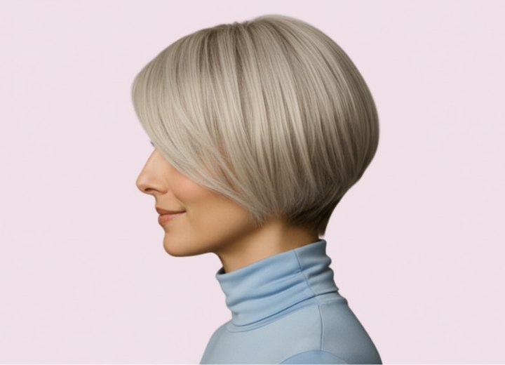 Coiffure féminine facile à entretenir