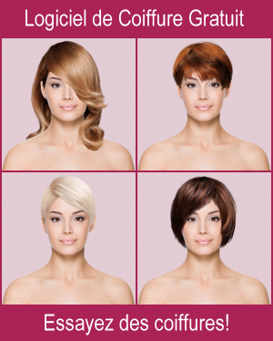 Logiciel de coiffure - Simulation coiffures