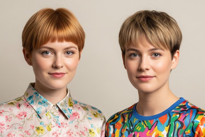 Coupes courtes tendance pour femmes