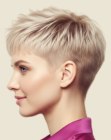 Cheveux courts ultra chic